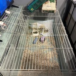 Cage For Bunnies Hámster Or Guides Pig 