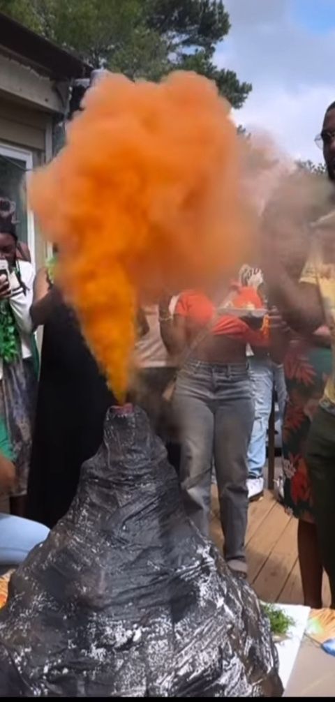 Gender Reveal Volcano