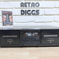 Vintage Sony TC-WE475 Stereo Cassette Deck (serviced/new belts)