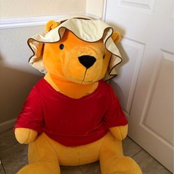 Winnie the Pooh  (  around 3-4 ft tall)