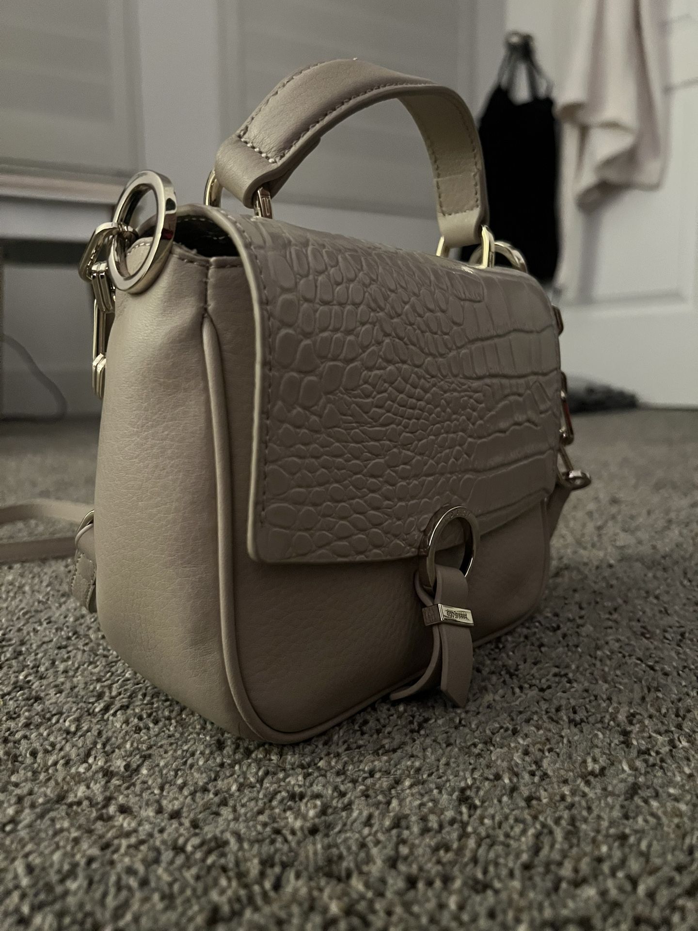 Grey Ted Baker Medium Tote Bag Ted Baker Grey Leather Medium