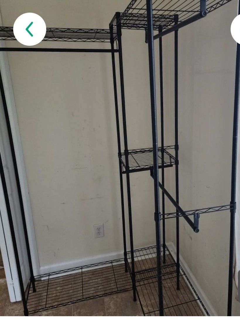 Portable Metal Wardrobe