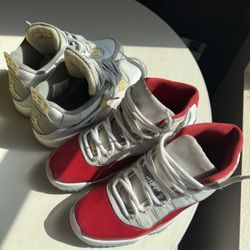Jordan 4 Retro CE Craft X Jordan 11 Cherry Red 