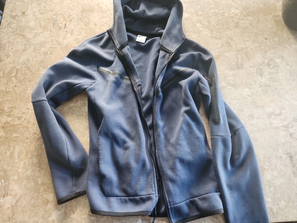 Dark Blue Nike Tech Hoodie