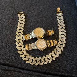 guess watch and fossil watch and amozon chain 