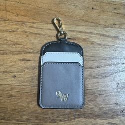 Mini Clip on wallet w/three pockets!