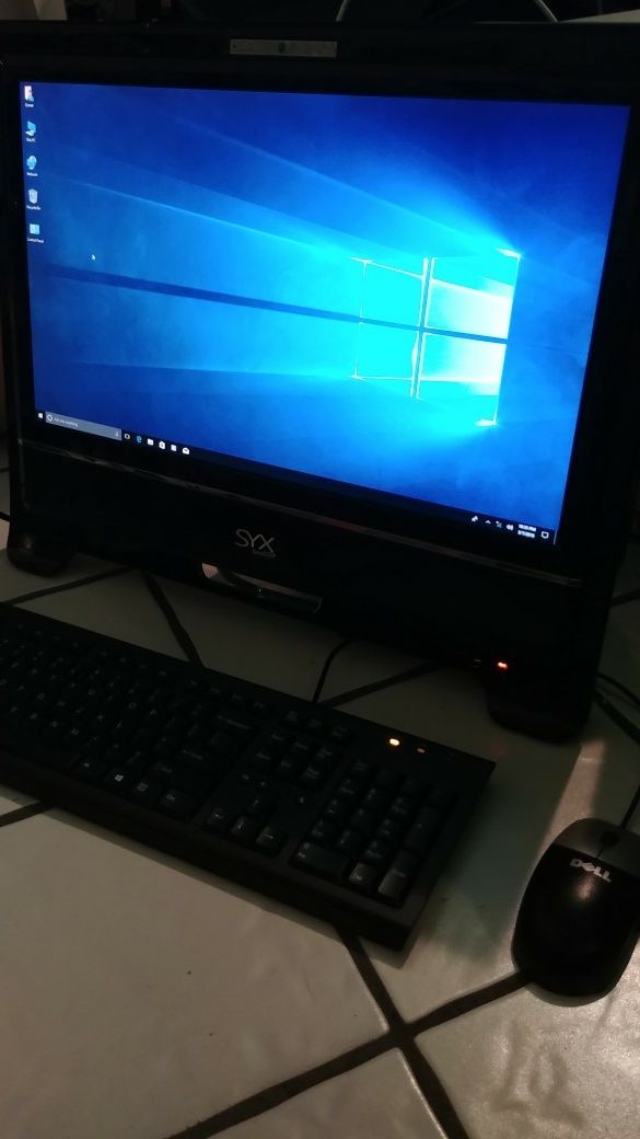 SYX Systemax all-in-one windows 10 computer