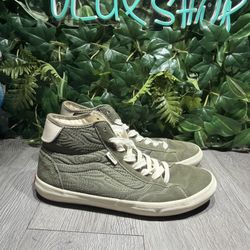 Vans The Lizzie Q- uilted Grape Leaf Green Men's 9.5  - VN0A4BX150K Sneakers