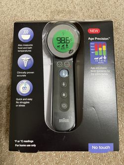 Braun 3-in-1 No Touch Thermometer 