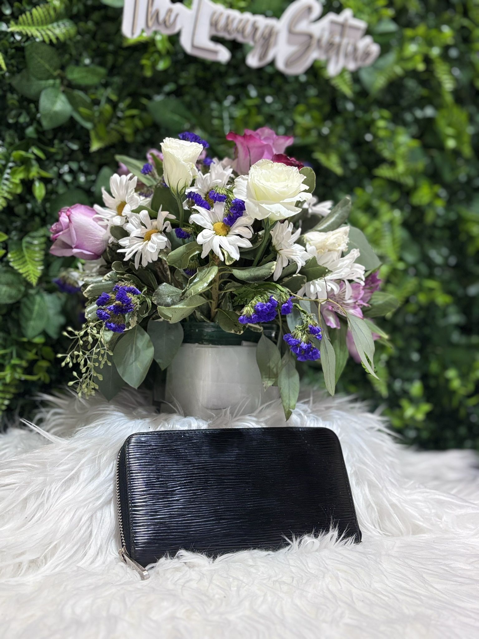 Louis Vuitton Epi Leather Long Wallet - COA included!