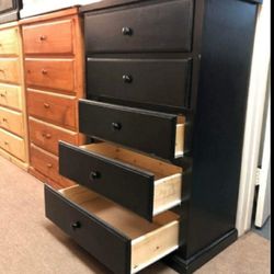 5 DRAWER PINEWOOD DRESSER