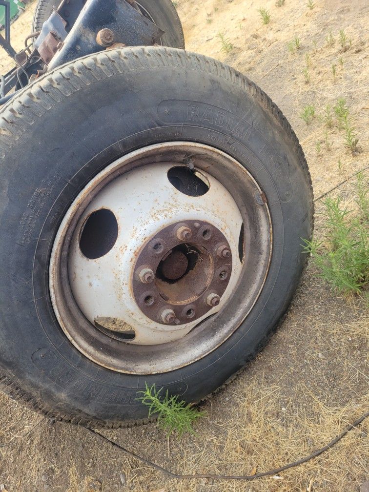 19.5" 10x7.25 Or 185mm Lug Motorhome Wheels ×7