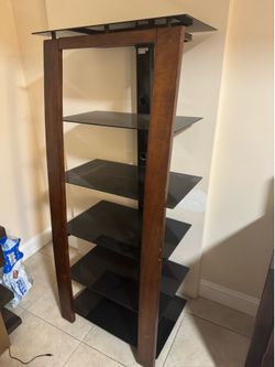 Glass shelves