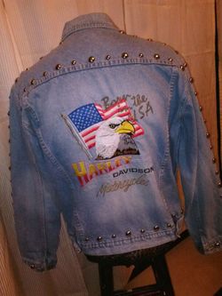 Harley Davison Authografy denin jacket