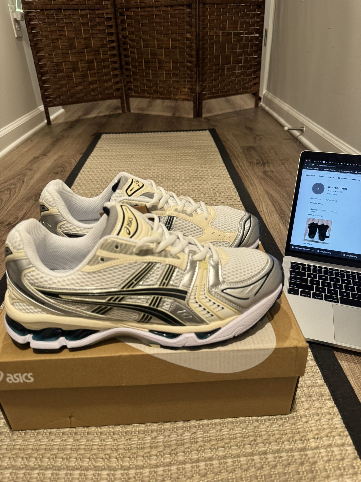 Asics Gel Kayano 'White Midnight'