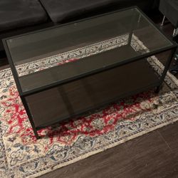 Glass Coffee Table Set