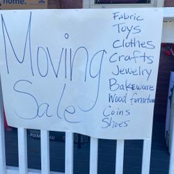 Moving Sale