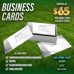 Business Cards (Business Supplies) Printing & Graphic Arts