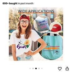 Heat transfer vinyl bundle 80 pack 12” bye 10”