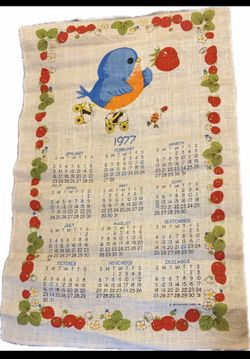 1977 calendar