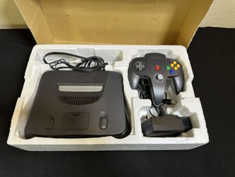 Nintendo 64 Japanese Console In Box