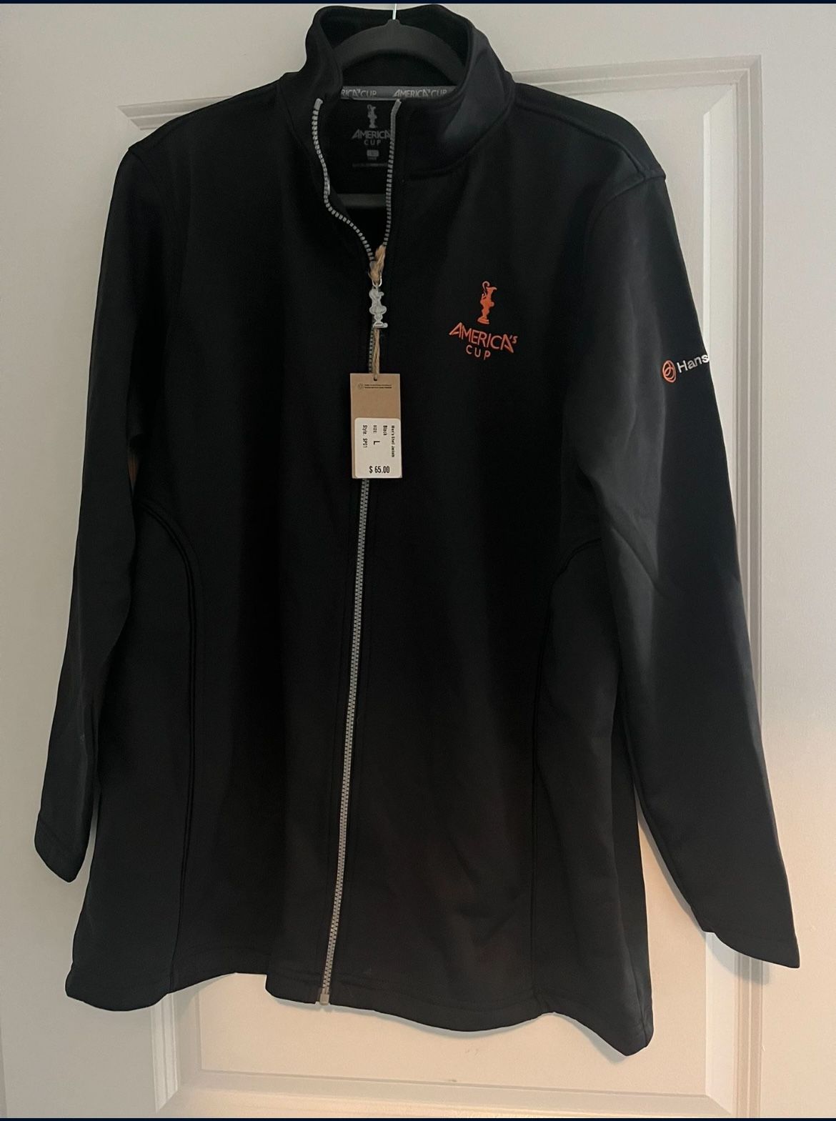 America Cup Lots Of 6 Black Jacket Size Large