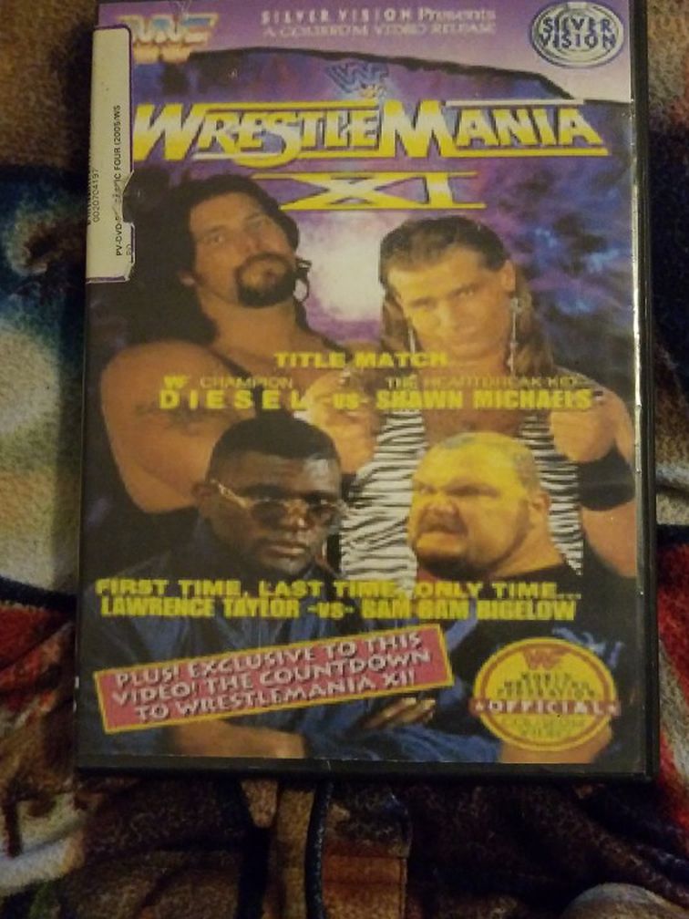 Wwf Wrestlemania XI dvd