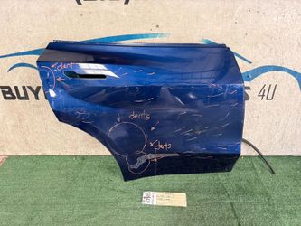w/dents 2020 - 2021 - 2022 - 2023 TESLA MODEL Y REAR RIGHT PASSENGER DOOR OEM AY67915