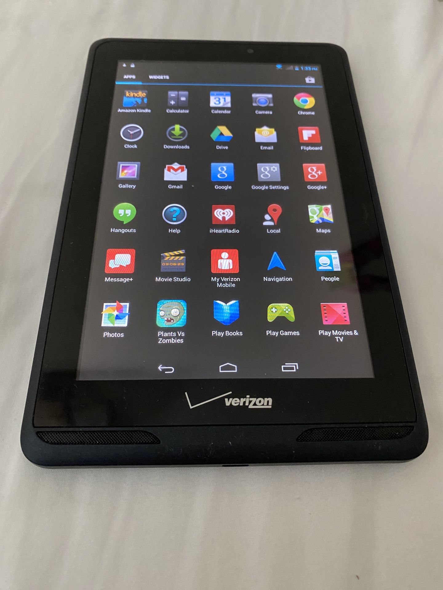 Verizon Ellipsis 7 Tablet