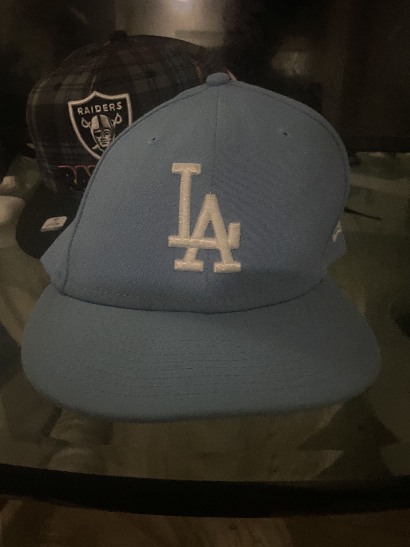 Blue Dodger Hat,  Size 7 5/8