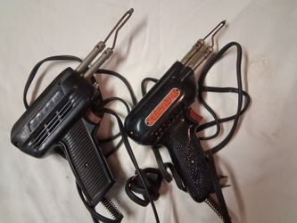 Vintage Weller 8100 and 8200 soldering gu
