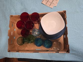 Free assorted glassware and dishes