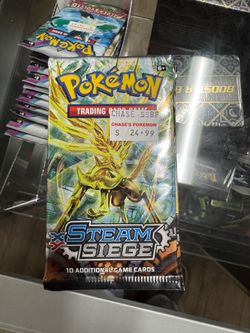 Pokemon Steam Siege Booster Pack
