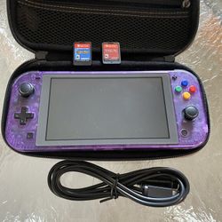 Nintendo Switch Lite - Custom Atomic Purple 