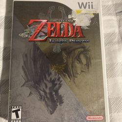 Nintendo Wii The Legend Of Zelda Twilight Princess Game