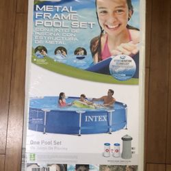 Intex 12Ft X 30In Metal Frame Pool Set