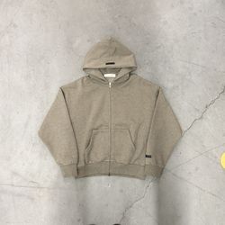 Essentials fear of god zip up sweater