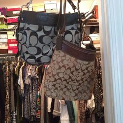 2 Vintage Coach Pocketbooks