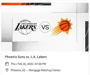 Suns vs Lakers