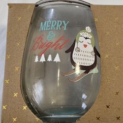 NEW Holiday Wine Glasses 