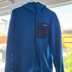 NEW With TAGS Patagonia R1 Air Hoody In Blue 