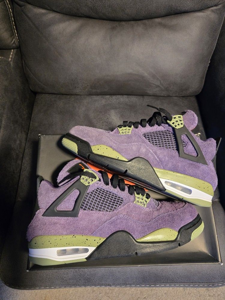 Canyon Purple Jordan 4 Sz 10.5 Men