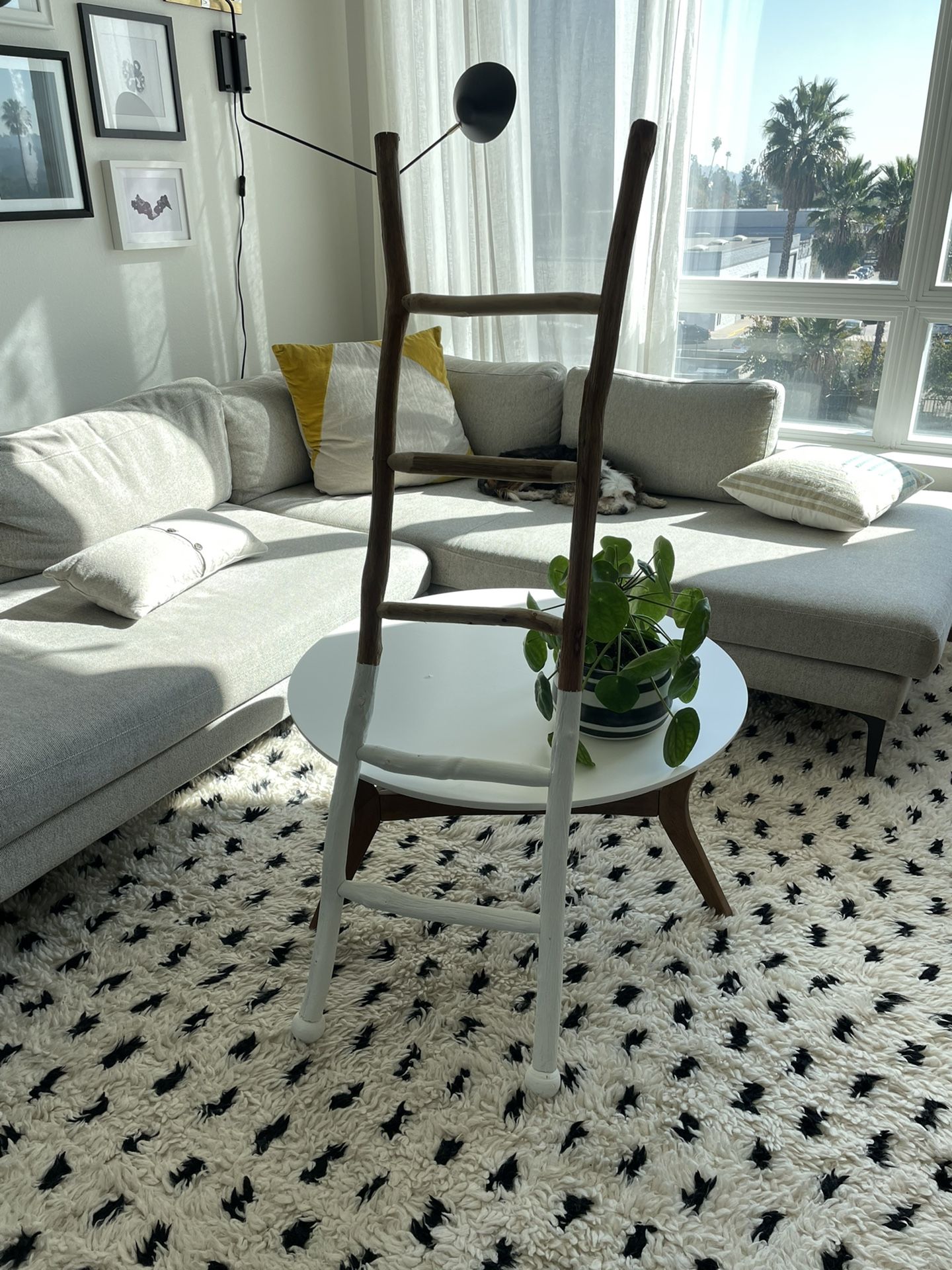 Anthropologie Wood Blanket Ladder 56 for Sale in Glendale CA