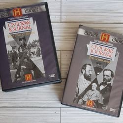 Civil War Journal The Conflict Begins + The Commanders The History Channel 2 Collector's Choice DVD