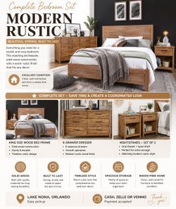 Complete Bedroom Set – Excellent Condition