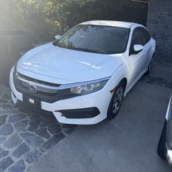 2018 Honda civic white