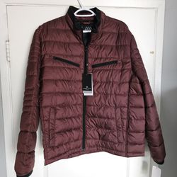 Men's Andrew Marc Jacket Large Puffer Chamarra 