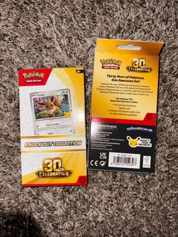 Pokemon 30th Celebrations Knockout Boxes