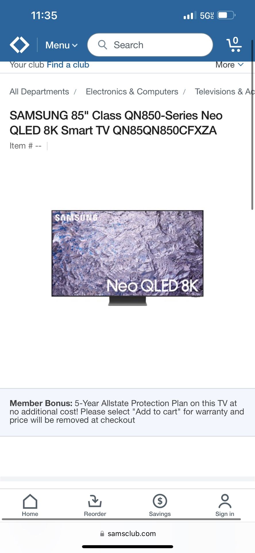 SAMSUNG 85”QN850C 8K UHD SMART TV 2023 MODEL. BRAND NEW! DELIVERY AVAILABLE! SERIOUS INQUIRIES ONLY! I WILL BLOCK LOW BALLERS AND NON SERIOUS QUESTION
