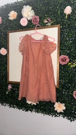 H&M Girls Ruffle Dress 3-4T